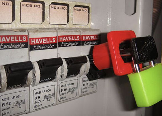 نايلون PA ميني مفكّك القفل مفكّك الدوائر المصغّر القفل القفل الكهربائي القياسي