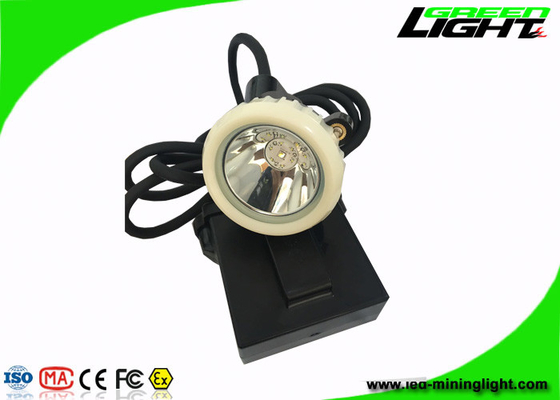 22 ساعة وقت الإضاءة 6.6Ah تحت الأرض كشافات LED قابلة لإعادة الشحن للسلامة 4000 لوكس مع غلاف كمبيوتر ملون