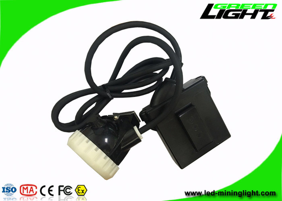 22 ساعة وقت الإضاءة 6.6Ah تحت الأرض كشافات LED قابلة لإعادة الشحن للسلامة 4000 لوكس مع غلاف كمبيوتر ملون