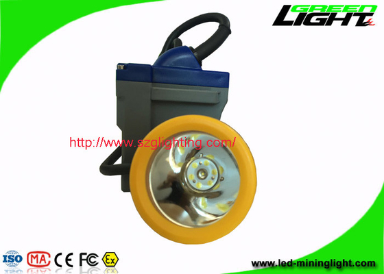 خفيفة الوزن LED Miners ضوء IP68 مقاوم للماء 15000lux High Brigtness Miners خوذة ضوء