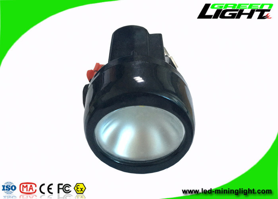 مصباح أمامي LED للتعدين بوزن 143 جم 10000 لوكس مع غلاف ملون باللونين الأحمر والأسود