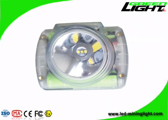انفجار IP68 - مصباح أمامي LED للتعدين مزود بسعة بطارية ليثيوم أيون 480 مللي أمبير
