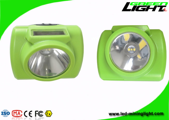 سطوع قوي 15000lux Miners Cap Lamp 1.78 Watt 4 ساعات وقت الشحن مع منفذ شحن USB مغناطيسي