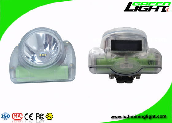 كشافات LED لاسلكية قابلة للشحن ، مصباح التعدين LED بلون شفاف