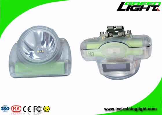 انفجار - ضوء التعدين LED القابل لإعادة الشحن 13000lux 6.4Ah مع شاشة OLED