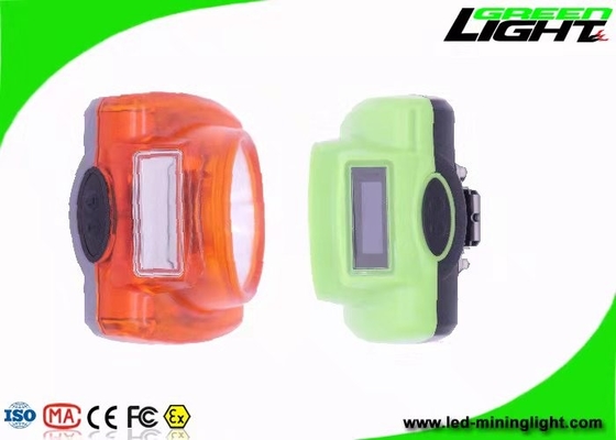 تخصيص اللون LED التعدين كاب مصباح 232lum مضيئة مع شاشة OLED