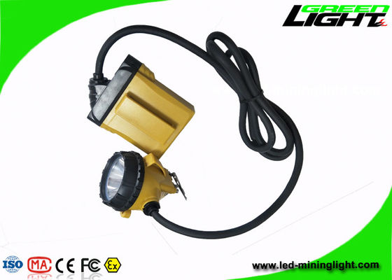 ضوء التعدين LED عالي الشعاع ، كشافات التعدين LED مع حزمة بطارية ذات سعة كبيرة
