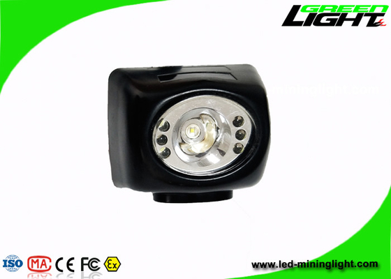 5.7Ah 3.7V LED أضواء تعدين الفحم سطوع أعلى 450mA مع اللون البرتقالي / الأسود