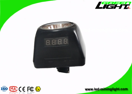 5.7Ah 3.7V LED أضواء تعدين الفحم سطوع أعلى 450mA مع اللون البرتقالي / الأسود