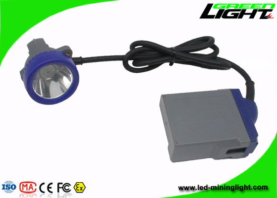 10000 Lux High Beightness Rechargeable Miners Headlamp 6.6Ah Li - بطارية أيون