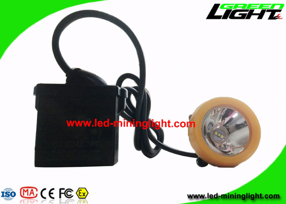 IP68 مقاوم للماء أضواء تعدين الفحم 10000 Lux 18 ساعة وقت العمل مع فلاش SOS