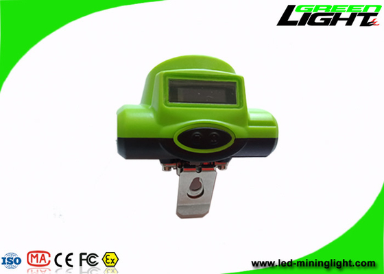 13000 Lux Cordless Led Cap Lamp ، GLC-6 Hard Hat Lights 0.7W with OLED Screen