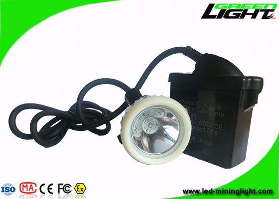 مصباح التعدين LED برهان سلامة الانفجار ، أضواء غطاء التعدين 10000 لوكس مادة ABS