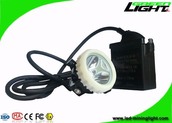 مصباح التعدين LED برهان سلامة الانفجار ، أضواء غطاء التعدين 10000 لوكس مادة ABS