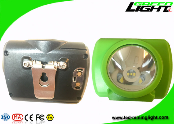 IP68 مقاوم للماء التعدين الصلب قبعة أضواء LED ، عمال المناجم خوذة ضوء مادة الكمبيوتر