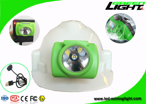 Undergroud LED Mining Lightweight OLED شاشة 3.7 فولت 14-16 ساعة وقت العمل