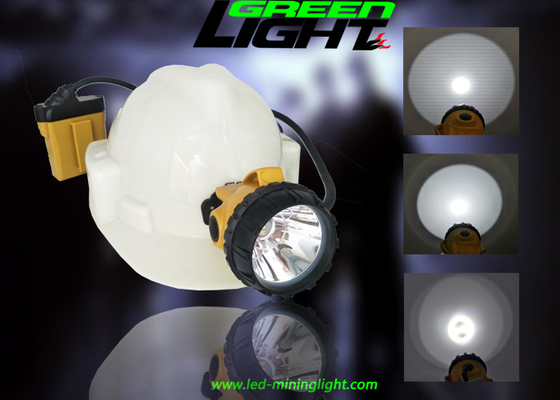 مصباح أمامي LED بقوة 348 لومن قابل لإعادة الشحن ومضاد للانفجار IP68 GL12-A غطاء سلكي
