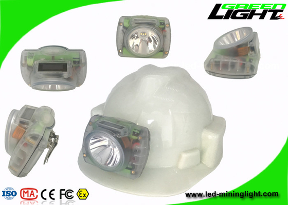 ضوء التعدين LED الفحم خفيف الوزن صغير الحجم 13000lux سطوع قوي مادة الكمبيوتر