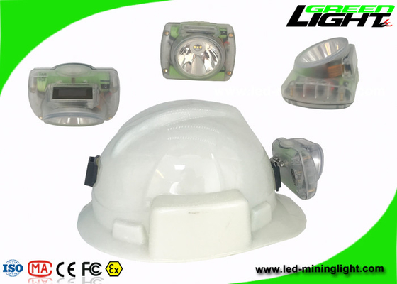 PC Beam Miners Helmet Light 13000lux سطوع مضاد للانفجار مع شحن USB