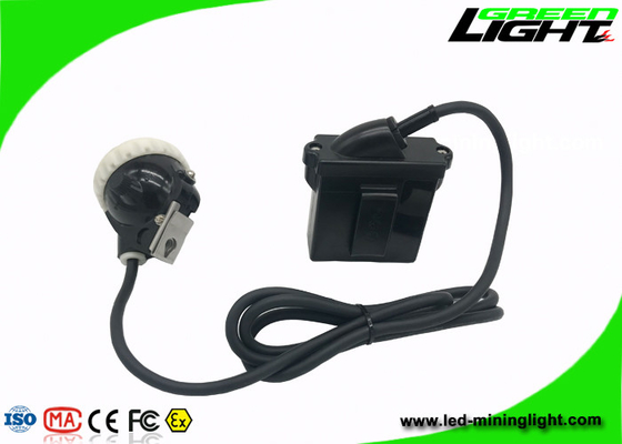 ABS LED Mining Cap Lights IP68 6.6Ah Li - بطارية أيون سطوع 10000lux