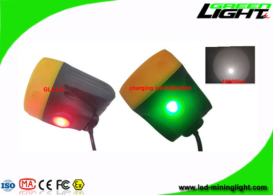 IP68 مقاوم للماء اللاسلكي التعدين كاب مصابيح 10000 لوكس مادة ABS مع شاحن USB
