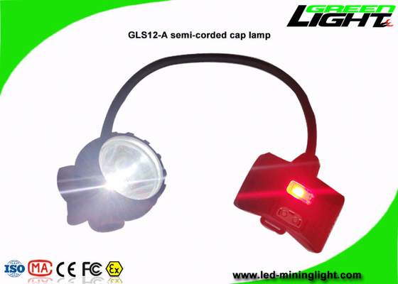 USB Charging Mining Cap Lights 15000 Lux سطوع مقاوم للماء شبه حبالي