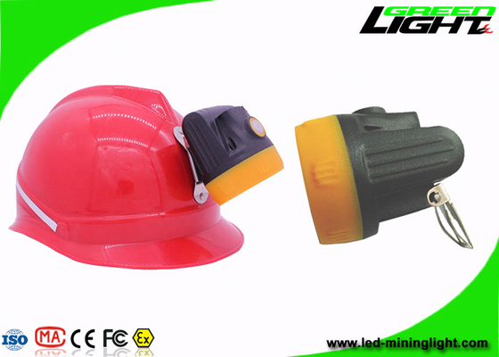 1.1W 10000Lux Led Mining Cap Lamp المغناطيسي شحن ميناء تحت الأرض ضوء منجم الفحم