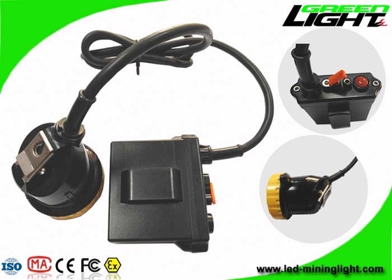 أضواء LED التعدين كاب 50000lux سطوع IP67 قابلة لإعادة الشحن للصيد كشافات