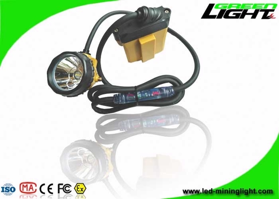 10.4Ah بطارية سامسونج تعدين قبعة صلبة أضواء 25000lux سطوع 348lum
