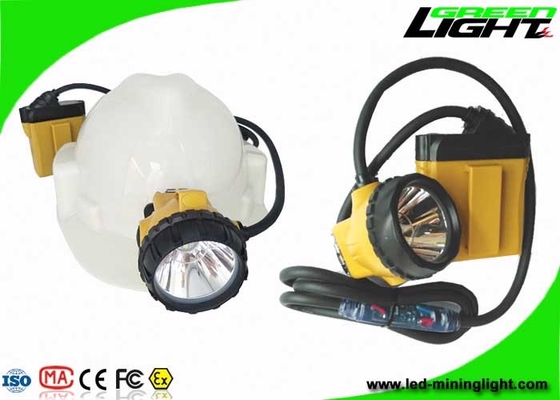25000lux عالية السطوع أضواء تعدين الفحم IP68 3.7V مع كبل ضوء فلاش