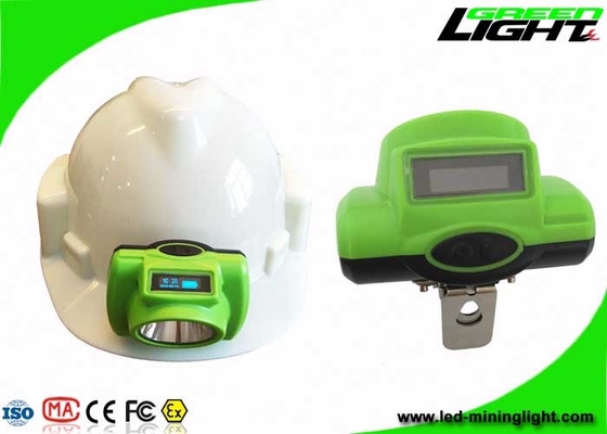 الكل في واحد هيكل LED ضوء التعدين ABS مادة الكمبيوتر 3.7V 6.8Ah بطارية مع شاشة OLED