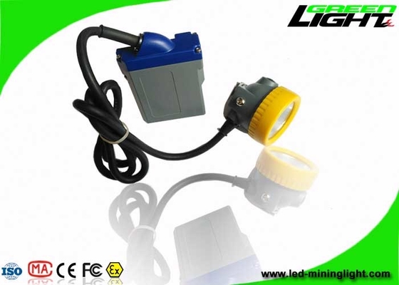 6.6Ah بطارية قابلة للشحن أضواء غطاء التعدين تحت الأرض حبال كشافات GLT-7C