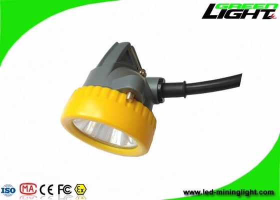 6.6Ah بطارية قابلة للشحن أضواء غطاء التعدين تحت الأرض حبال كشافات GLT-7C