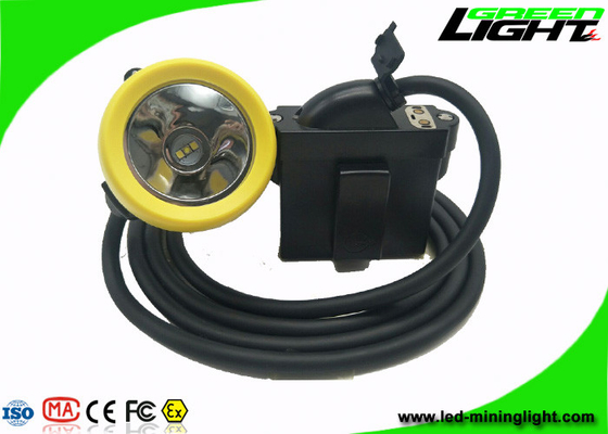 10000lux سلامة عمال المناجم كاب مصباح IP68 GL5-D LED الصناعية USB قابلة للشحن