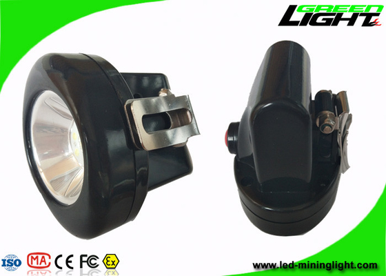 مصباح بغطاء لاسلكي مضاد للانفجار ، GL2.5-A Led Mining Cap Lamp IP67 طويل العمر الافتراضي