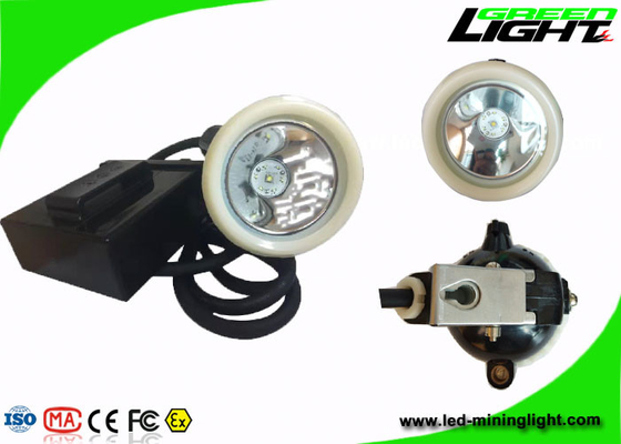 IP67 Miners Helmet Light 10000lux Rechargeable 6.6 Ah للصناعة المعدنية