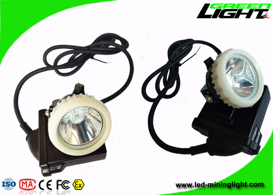 IP67 Miners Helmet Light 10000lux Rechargeable 6.6 Ah للصناعة المعدنية