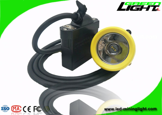 غطاء زر سيليكون قابل لإعادة الشحن LED كشافات 10000 لوكس 18 ساعة IP68 مع شحن USB