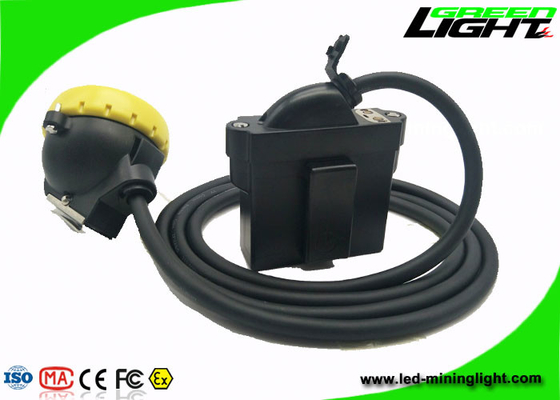 غطاء زر سيليكون قابل لإعادة الشحن LED كشافات 10000 لوكس 18 ساعة IP68 مع شحن USB