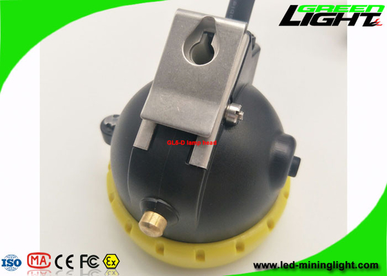 أضواء غطاء التعدين الآمن شعاع عالي منخفض 10000 لوكس مع إشارة شحن كابل USB