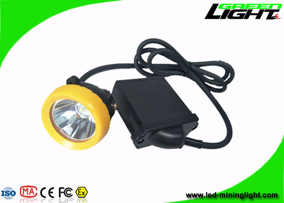 Cree Source LED Mining Light IP68 10000lux بطارية 6.6Ah مع زر السيليكون