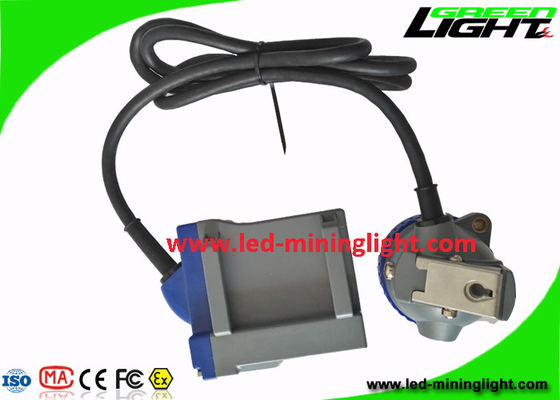IP68 مقاوم للماء Led Miners Cap Lamp 1.67 Watt 6.6Ah Rechargeable Li - Ion Battery