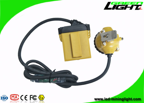 25000lux ضوء غطاء مناجم الفحم IP68 مقاوم للماء 10.4Ah بطارية سامسونج عمر طويل
