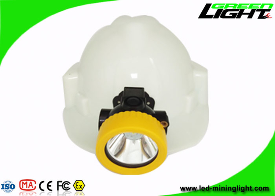 4000lux Mining Hard Hat Lights 2.2Ah بطارية الكل في واحد Strcture مع التوصيل في Chager