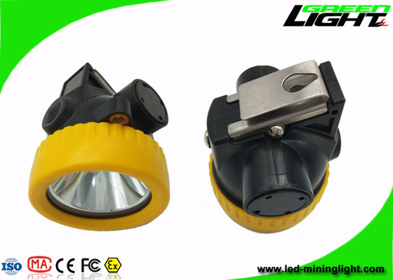 4000lux Mining Hard Hat Lights 2.2Ah بطارية الكل في واحد Strcture مع التوصيل في Chager