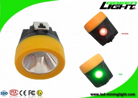 أضواء التعدين اللاسلكية عالية السطوع 1000lux 3.7V 3.8Ah بطارية ليثيوم أيون