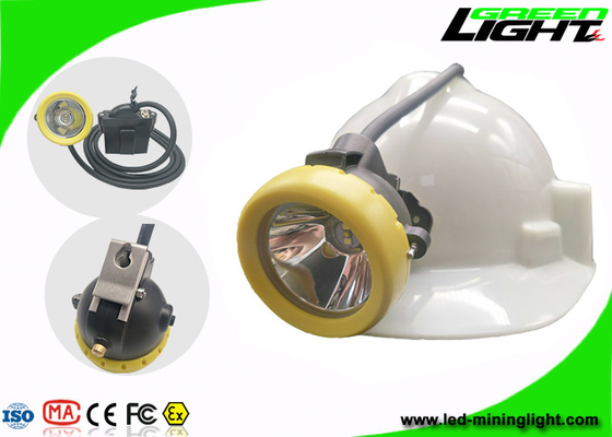 10000 Lux Brightness LED Mining Light تحت الأرض كشافات قابلة لإعادة الشحن مع شحن USB