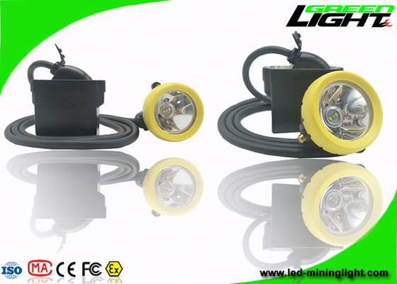 10000 Lux Brightness LED Mining Light تحت الأرض كشافات قابلة لإعادة الشحن مع شحن USB