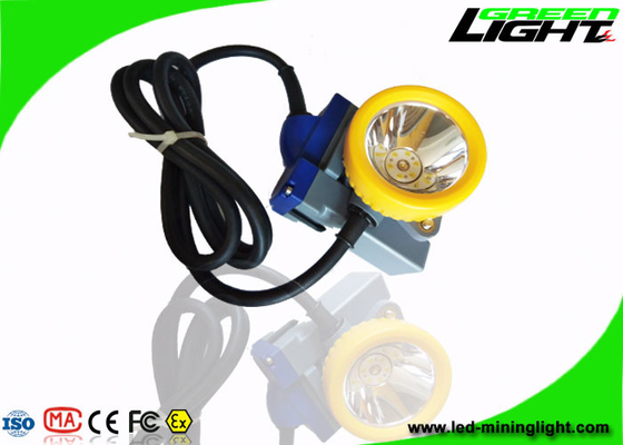 كشافات عمال المناجم القابلة لإعادة الشحن تحت الأرض IP68 15000lux 6.6Ah بطارية ليثيوم أيون