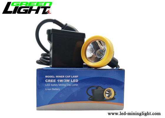 10000lux Brightness LED Mining Light 18 ساعة وقت العمل 7.8Ah Li - سعة بطارية أيون